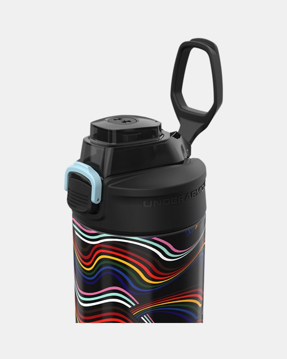 UA Pride 18 oz. Water Bottle, Black, pdpMainDesktop image number 6